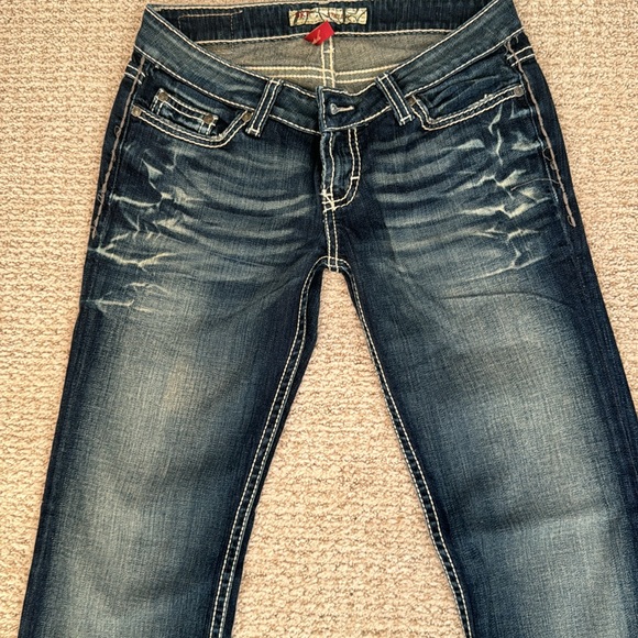 BKE Denim - BKE Stella Flare Bootcut Jeans Y2K Jeans